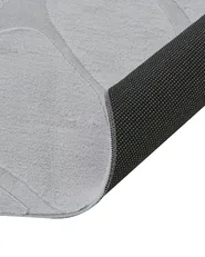 Teppich KAWI Hellgrau 160 x 160 cm_1107310