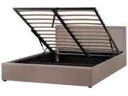 Ottoman Bed MONTLAUR Boucle Taupe 160 x 200 cm (EU King Size)_958599