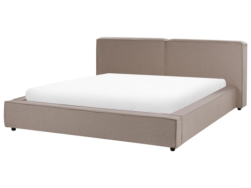 Waterbed Fabric LINARDS 180 x 200 cm (EU Super King) Taupe