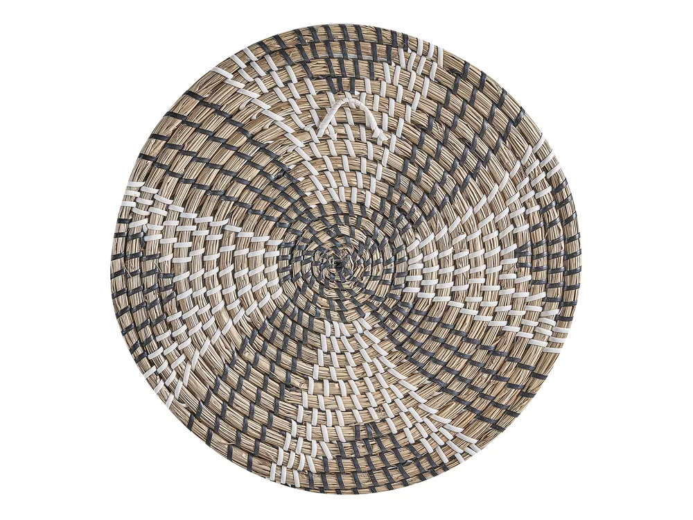 Wanddeko-Set LAOCAI Seegras 45/40/30/20 cm Schwarz_885747
