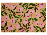 Fußmatte MANGUAO Naturfarben 60 x 90 cm Blume Kokosfasern_1013250