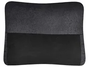 Eckschlafsofa 3-Sitzer NASSJO Kunstleinen Schwarz linksseitig_1000001