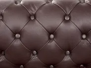 Sofa 3 Seater CHESTERFIELD Leather Brown_539764