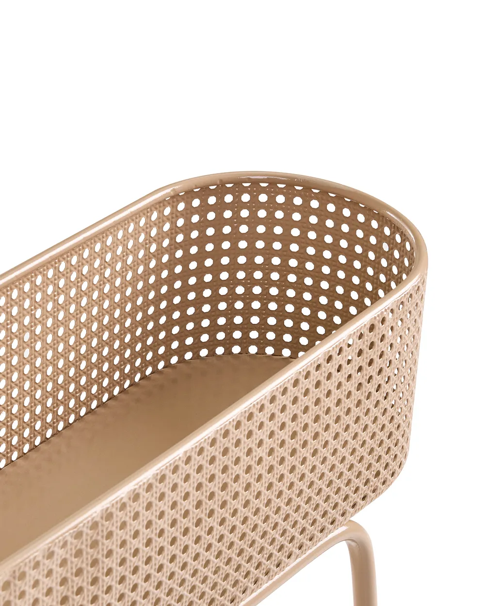 Pflanzenständer LINNAEA 60 cm Metall Beige_1064722