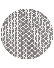 Outdoorteppich PANAJI Grau ø 160 cm_992232