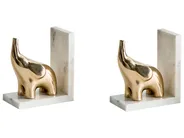 Buchstützen Set KOTEZI Marmor Gold_1011974