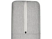 Boxspringbett mit Stauraum ARISTOCRAT Stoff Hellgrau 160 x 200 cm_873795