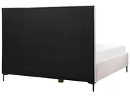 Bett mit Stauraum SEZANNE Samtstoff Rosa 180 x 200 cm_892485