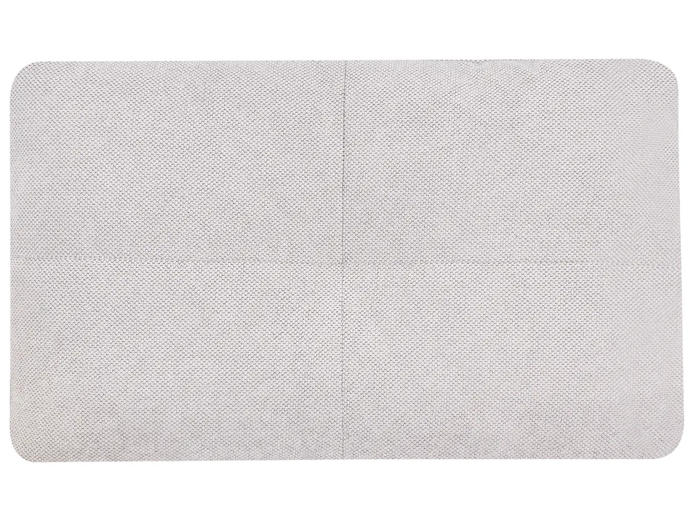 Sofa Bed 3 Seater JERSLEV Fabric Off-White_1012695