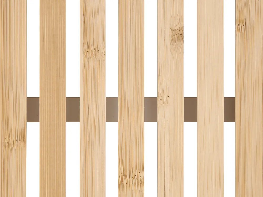 Bathroom Cabinet NUBES 52 cm Light Brown/ White_1182770