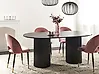 Esstisch SHERIDAN Schwarz 180 cm 100 cm