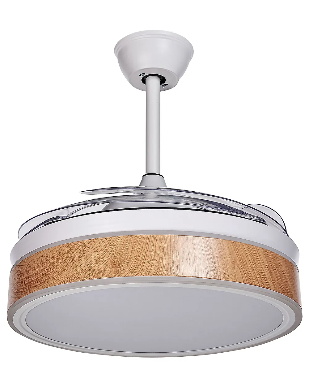 Ceiling Fan with Light FREMONT with Remote LED White_862433
