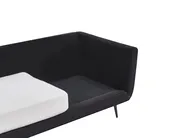 Sofa 3-Sitzer BOLGA Stoff Schwarz_1075157