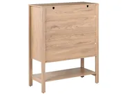 Shoe Storage Cabinet BEAULAC Light Brown_1136135