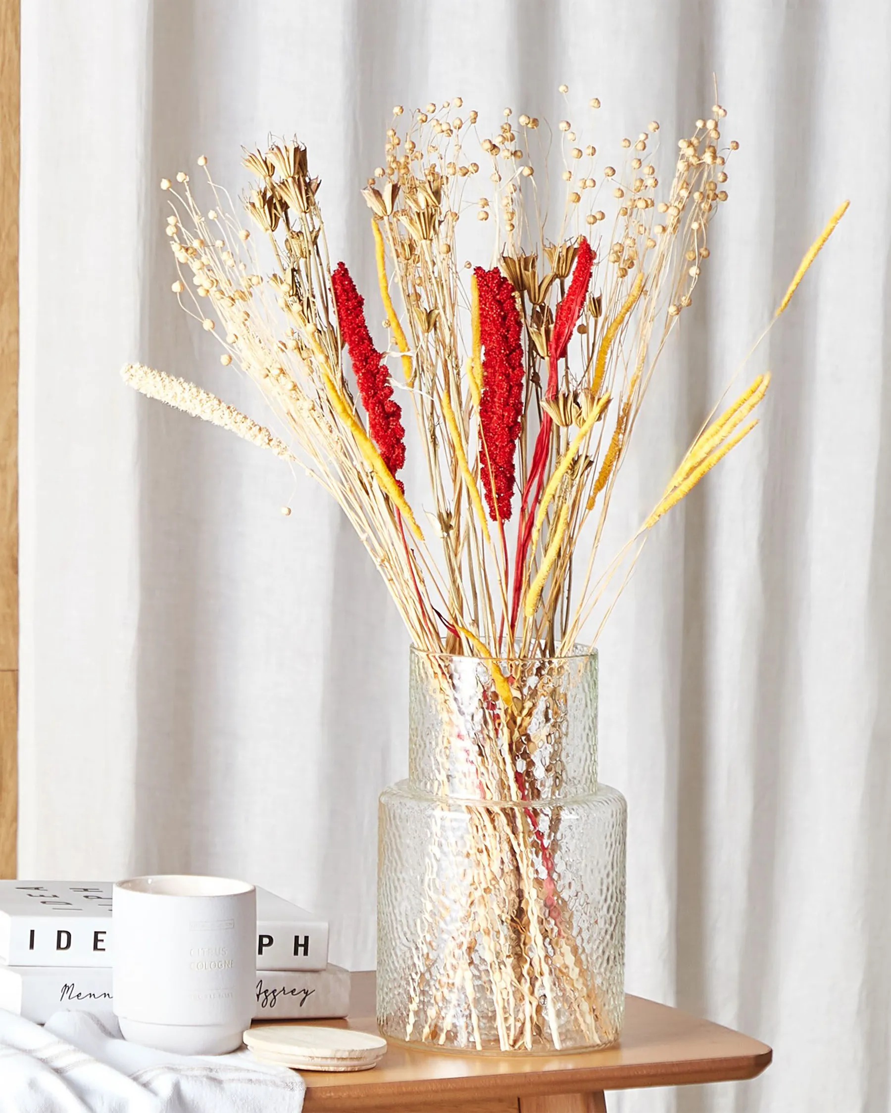 Trockenblumenstrauß PAMPELUNA 65 cm Naturfarben_835265