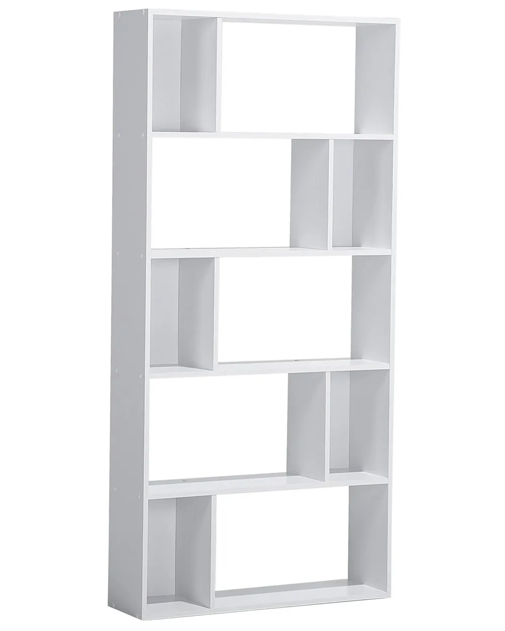 Bücherregal mit 5 Ebenen ORILLA 174 cm Weiß