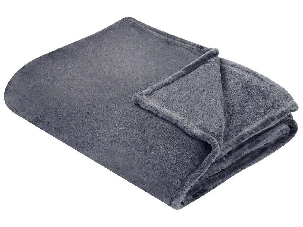 Kuscheldecke BAYBURT 200 x 220 cm Grau