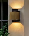LED Außenwandleuchte TIMOK Messing