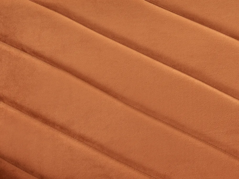 Sofa Bed 3 Seater SENJA Velvet Orange_939832