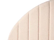 Ottoman Bed CHADENET Boucle Light Beige 140 x 200 cm (EU Double)_1151063