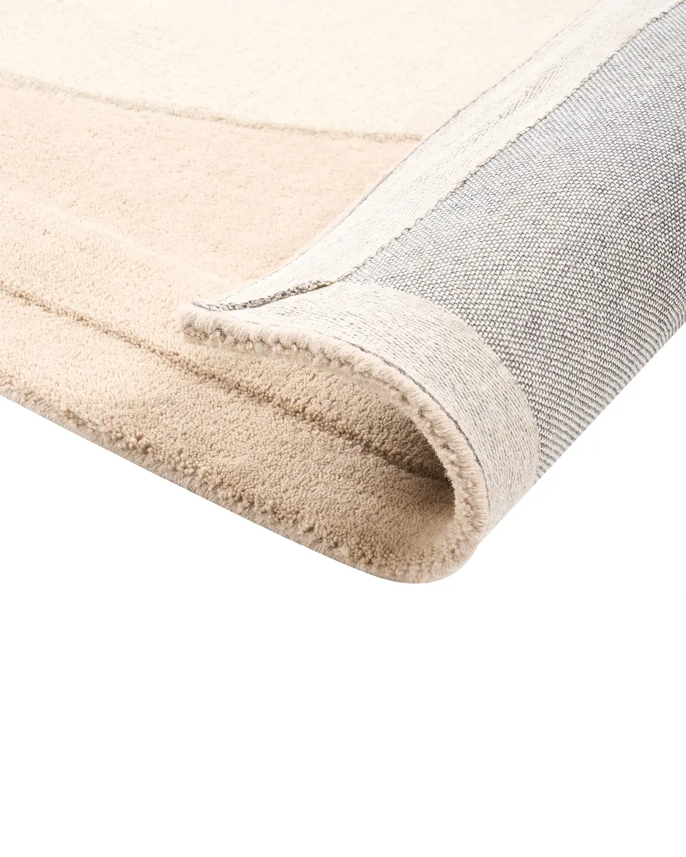 Rug GAYA Beige 200 x 300 cm Wool_1036988