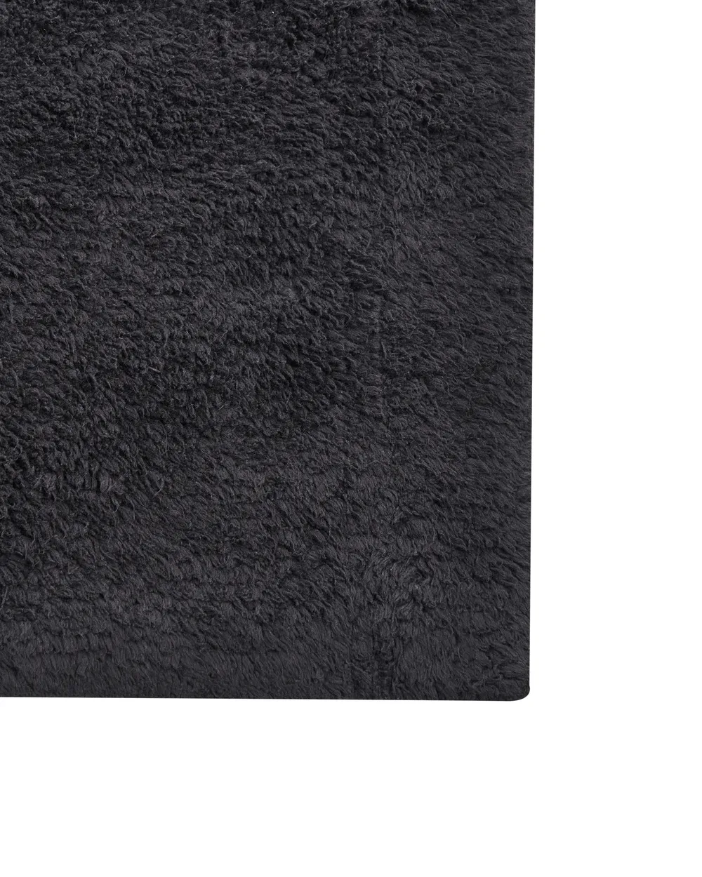 Badematte GOELA Schwarz 60 x 90 cm Baumwolle_1025867