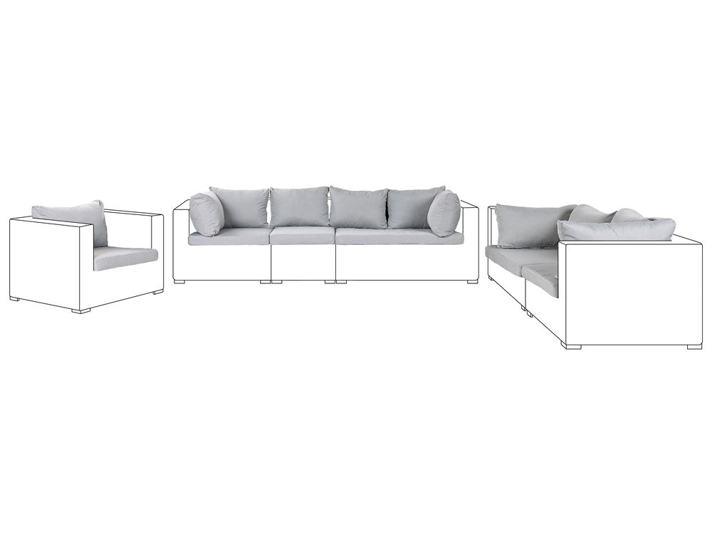 Outdoor Cushion Cover Set MAESTRO Grey
