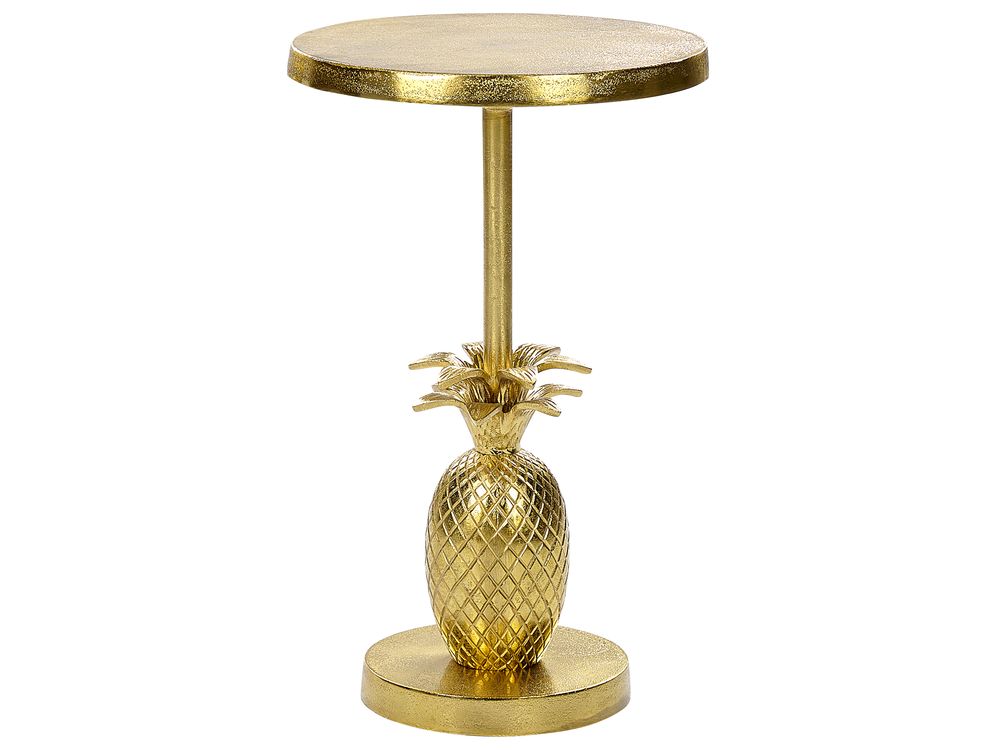 Bijzettafel PANNOUVRE Metaal Goud
