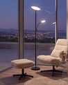 Stojeća LED lampa ESKALDE  s daljinskim upravljačem s dimerom Metal Crni
