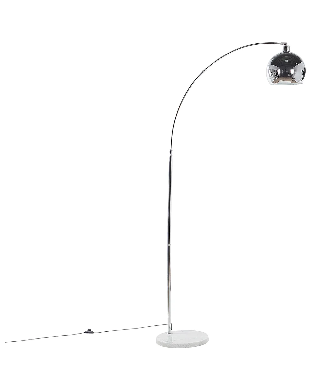 Stehlampe PAROO Metall Silber_876930