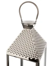 Lantern BALI 55 cm Stainless Steel Silver_724048