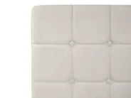 Bett verstellbar Stoff DUKE 160 x 200 cm Hellbeige_973430