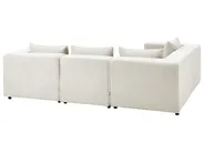 Modular Corner Sofa 4 Seater AXEBO Boucle Off-White Right Hand_1075540