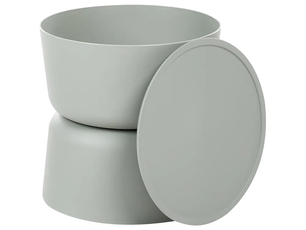 Set van 2 bijzettafels met opbergruimte ATACAMA 32/40 cm 32/40 cm Paars Groen_1172144