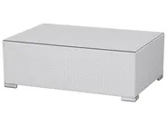 Garden Lounge Set with Table 8 Seater XXL Modular PE Rattan White Right Hand_705601
