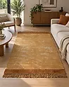 Rug HANLI Orange 160 x 230 cm Viscose