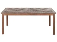 Ausziehbarer Gartentisch CESANA 180/240 cm 100 cm Akazienholz Dunkelbraun_868539