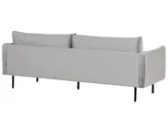 Sofa 3-Sitzer VINTERBRO Samtstoff Grau_900538
