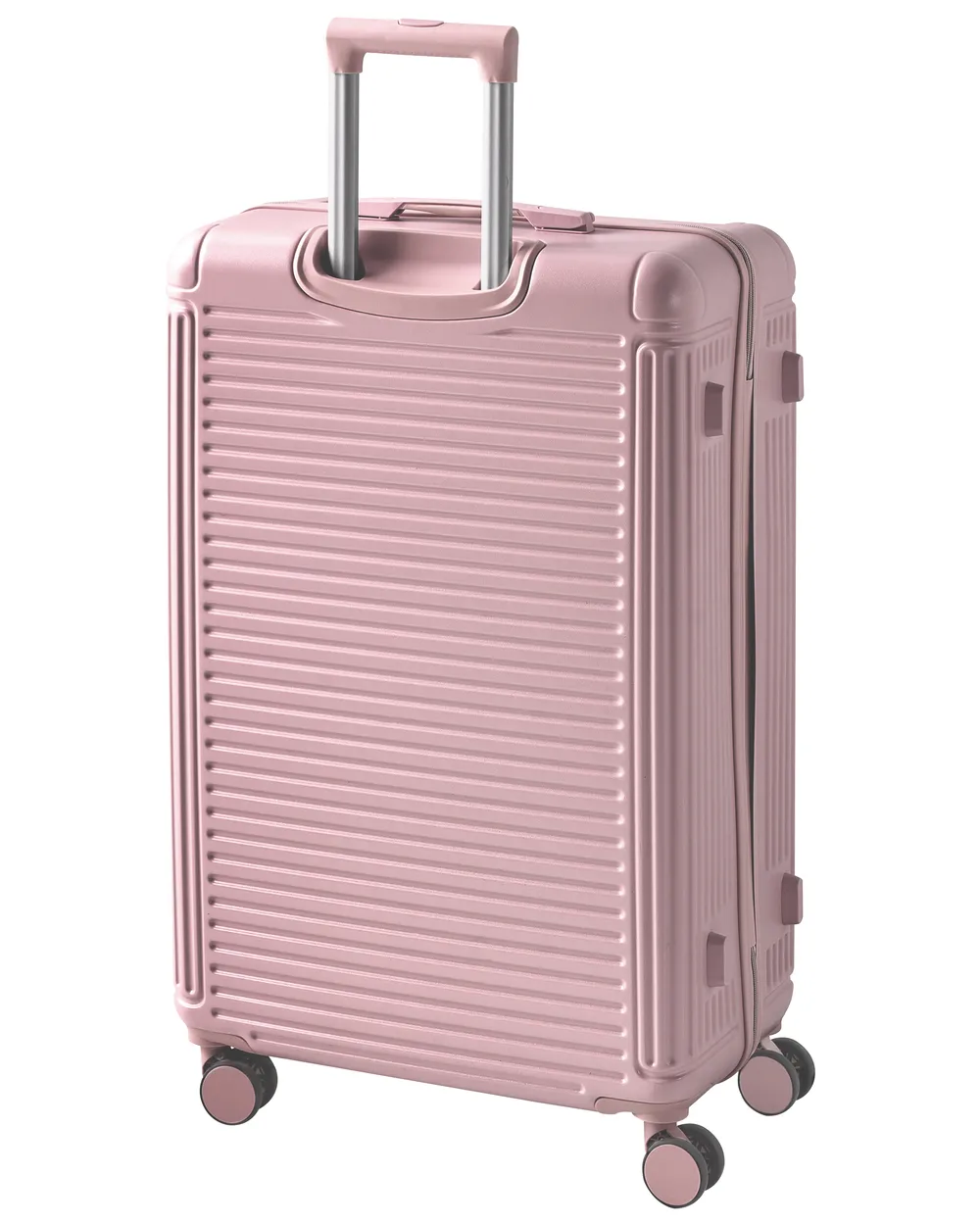 Set of 3 Hard Shell Suitcases MYNTIS Pink_1055646