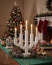 Christmas Decoration LED BJORKAN 42 cm White_1161632