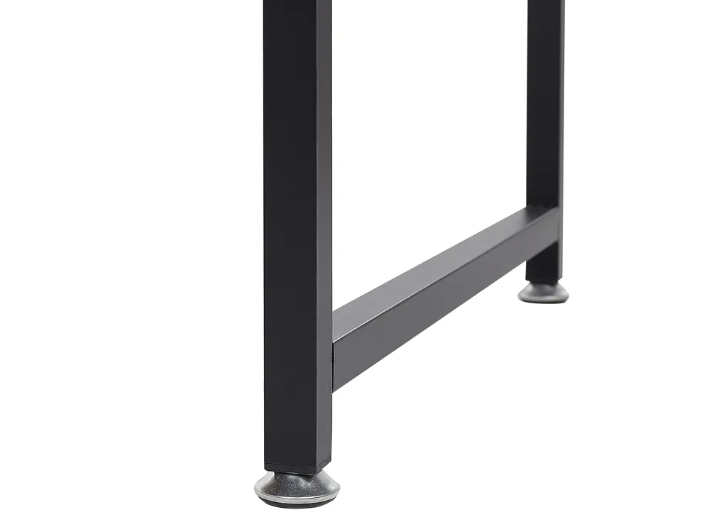Schreibtisch DESE 120 cm 60 cm Braun / Weiß_791167