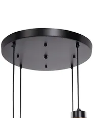 Pendant Lamp ZAYANDE Glass Light Grey_934772