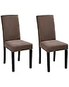 Esszimmerstuhl 2er Set BROADWAY Braun