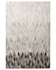 Rug MALDAN Beige 160 x 230 cm Leather_806249