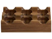 Eier-Servierset 8-teilig FOURNIL Akazienholz Braun_1074634