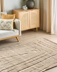 Teppich SAZOO Beige 200 x 300 cm_883738
