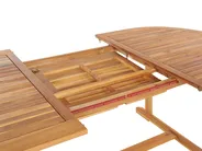 Gartenmöbel Set 8-Sitzer MAUI PREMIUM Akazienholz Hellbeige_990724