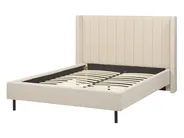 Bett mit Lattenrost Bouclé VILLETTE 140 x 200 cm Beige_882668