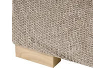 Boxspringbett mit Stauraum MAJOR Stoff Taupe 120 x 200 cm_1028114