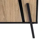 2 Door Sideboard BLACKPOOL Brown/ Black_722775